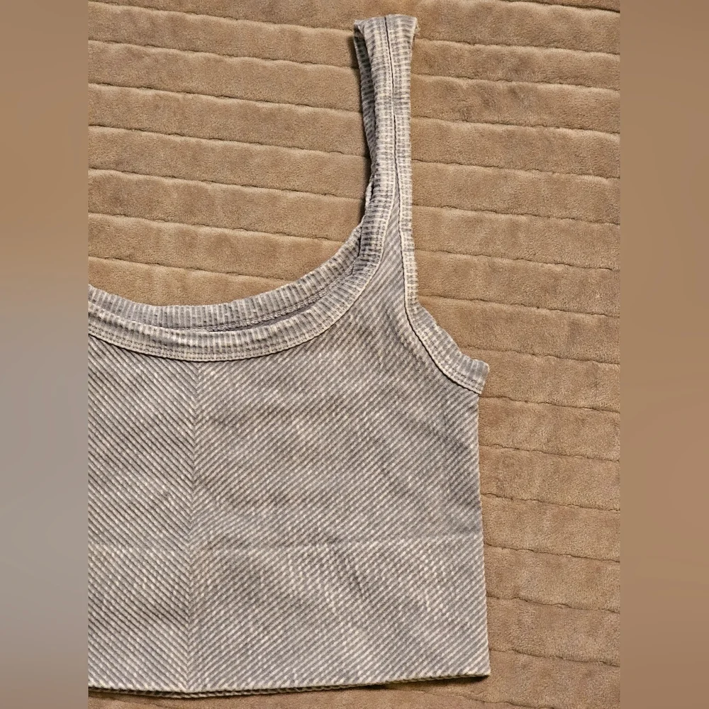 Dress Up Ribbed Square Neck Bralette - Picture 3 of 6
